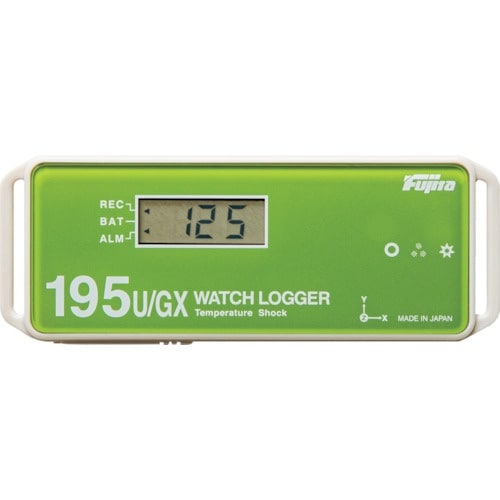Fujita 表示付温度衝撃データロガー((USB