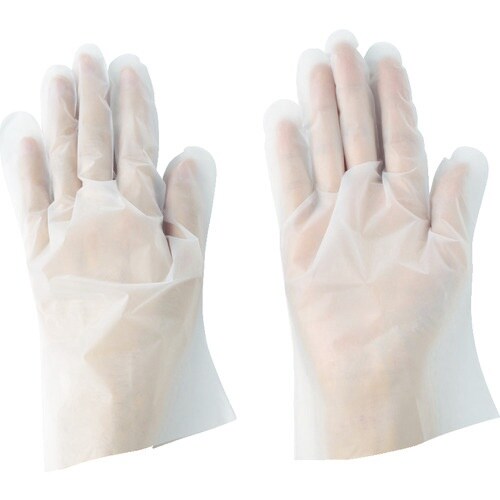 川西 ポリエチレン手袋ストレッチ (100枚入)