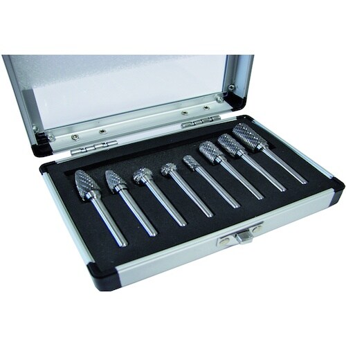 ヤナセ 超硬カッター8本組 軸径6mm軸