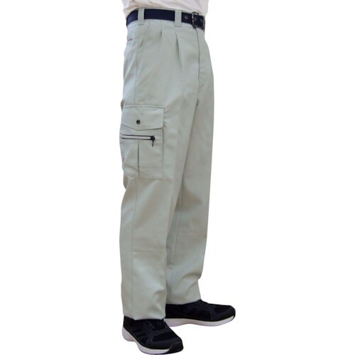 TEAGLES ポリエステルカーゴパンツ ライトグ