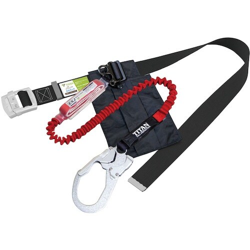 タイタン 胴ベルト型伸縮ロープ式 シングル 軽量ス