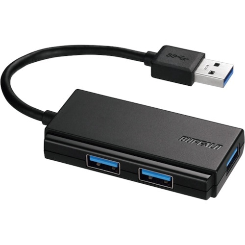 BUFFALO USB3.0 バスパワー 3ポート