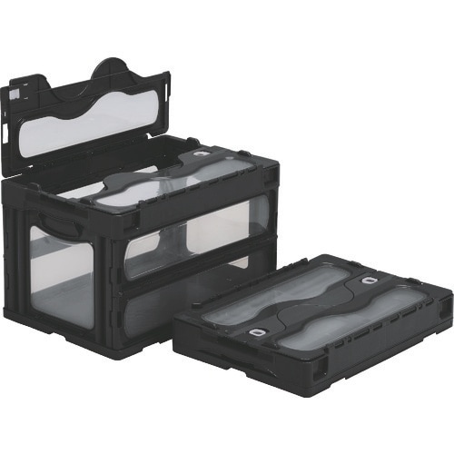 サンコー フタ一体型折りたたみコンテナー 5590