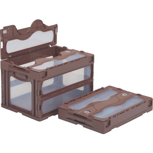 サンコー フタ一体型折りたたみコンテナー 5590