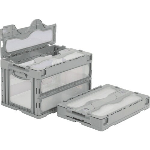 サンコー フタ一体型折りたたみコンテナー 5590