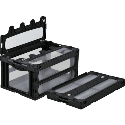 サンコー フタ一体型折りたたみコンテナー 5590