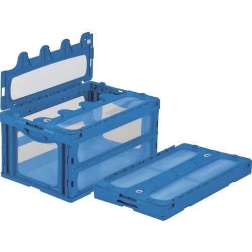 サンコー フタ一体型折りたたみコンテナー 5590