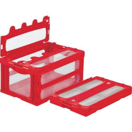 サンコー フタ一体型折りたたみコンテナー 5590