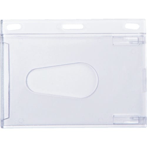 OP 名札用ケース ハードタイプ ヨコID 10枚