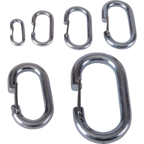 TRUSCO まとめ買い О型フック スチール 8