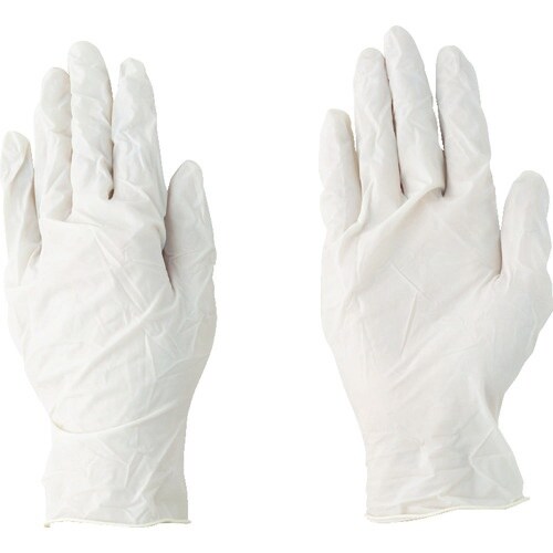 川西 天然ゴム使いきり手袋 (100枚入)