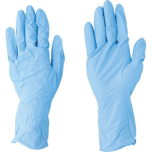 川西 ニトリルゴム使い捨て手袋 ニトリル使いきり手