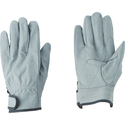 川西 合皮手袋 人工皮革グローブ Lサイズ