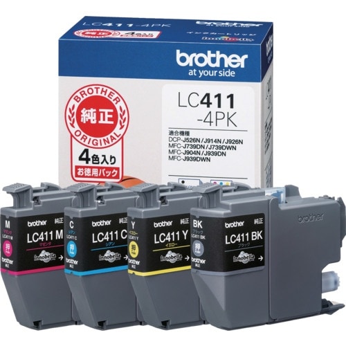 brother インクカートリッジ LC411−4