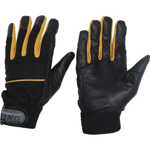 おたふく ピーユー・キング ブラック×イエロー L