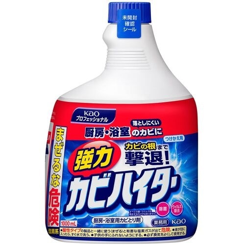 Kao 業務用強力カビハイターつめかえ 1L
