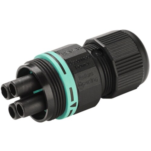 タカチ パネルマウント防水中継コネクタ