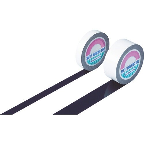 緑十字 ガードテープ(ラインテープ) 黒 GT−2