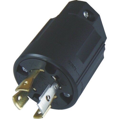 アメリカン電機 引掛形 ナイロンプラグ 接地3P2