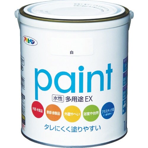 アサヒペン 水性多用途EX 1.6L 白