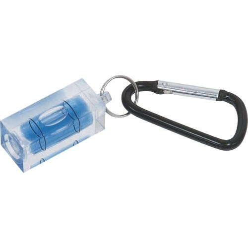 シンワ 樹脂製水平器 ミニレベル Revo キーホ