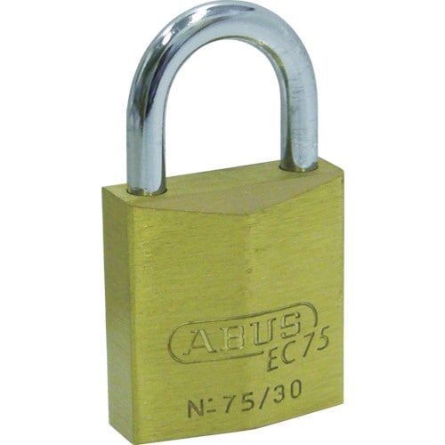 ABUS 真鍮南京錠 EC75−30 ディンプルシ