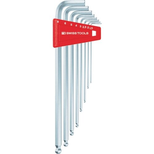 PBスイスツールズ ボール付ロング六角棒レンチS