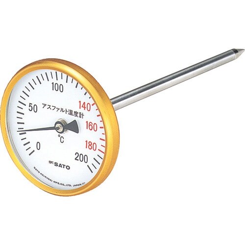 佐藤 アスファルト用温度計(2150−20)