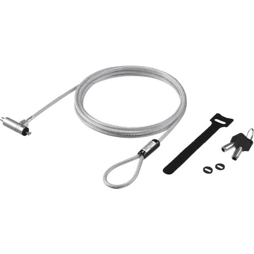 BUFFALO シリンダー錠タイプワイヤーロック