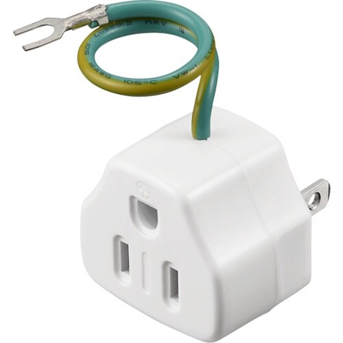 BUFFALO 3ピン⇒2ピン変換アダプター(ノイ