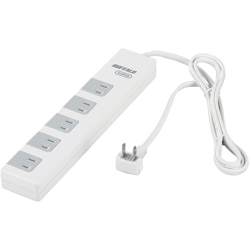 BUFFALO 2ピン式電源タップ 10個口タイプ