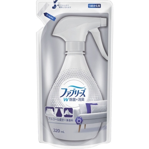 P&G ファブリーズ W除菌+消臭 アルコール成分