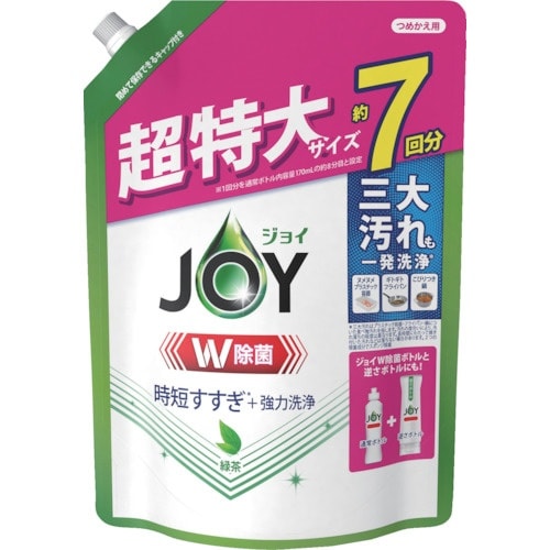 P&G ジョイ W除菌 食器用洗剤 緑茶 詰め替え