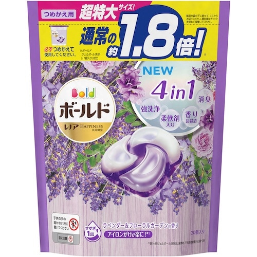 P&G ボールド ジェルボール4D ラベンダー&フ