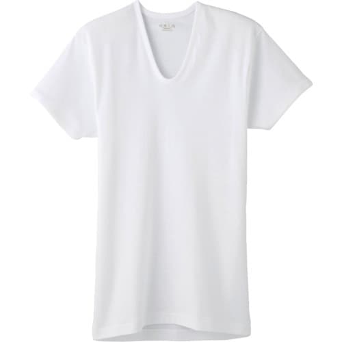 GUNZE 快適工房 半袖U首