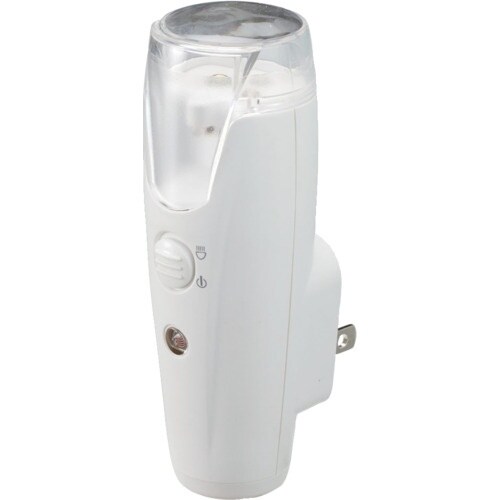 YAZAWA 充電式LEDセンサーナイトライトホワ