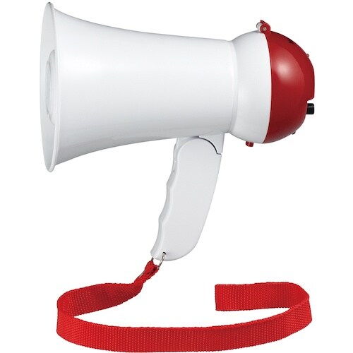 YAZAWA ハンドメガホンミニ5W