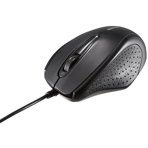 BUFFALO 有線IR LEDマウス 3ボタンタ