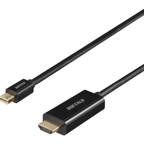 BUFFALO miniDP−HDMI 変換ケーブ