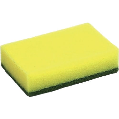 オザックス 抗菌カラーたわし イエロー 10個