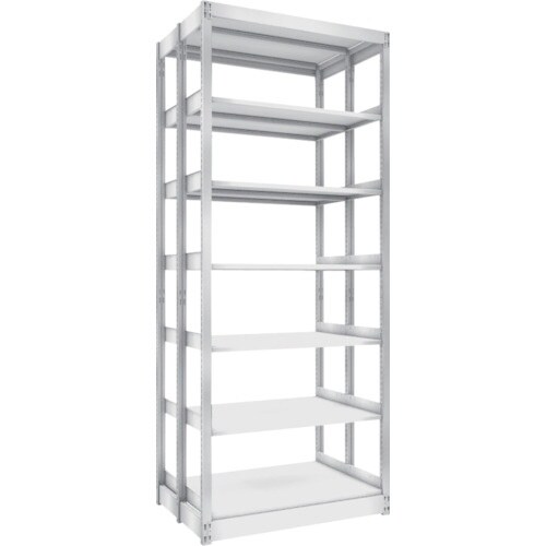 TRUSCO 複柱書架 複式 A4横 W900XD