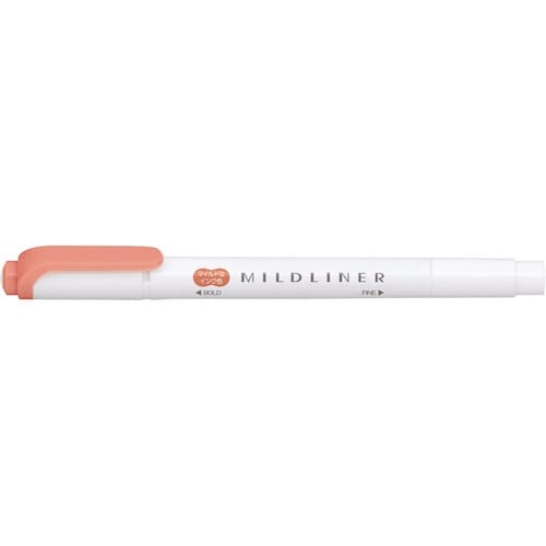 ゼブラ 蛍光ペン マイルドライナー マイルドバーミ