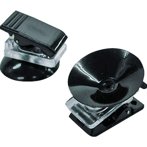 共栄プラスチック 吸盤クリップ 30個入 黒