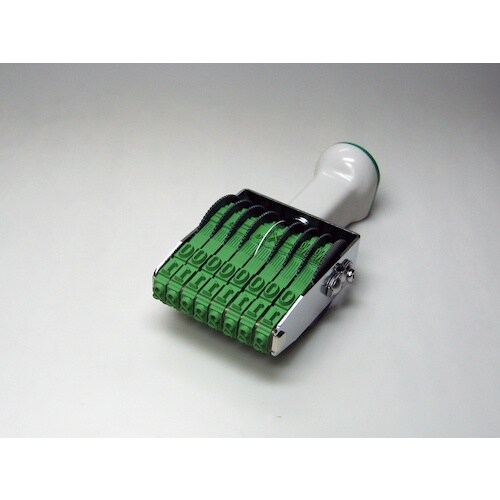 SANBY テクノタッチ回転印 欧文2号8連明朝体