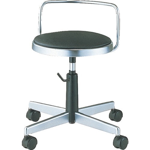 ノーリツ 導電作業チェア 導電ビニールレザー 黒