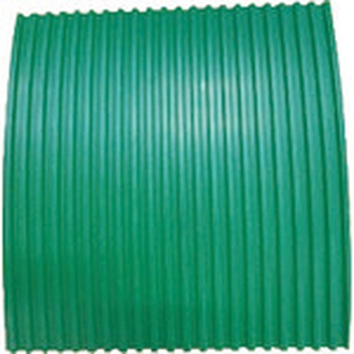 YOTSUGI 耐電ゴム板 緑色 B山 6T×1M