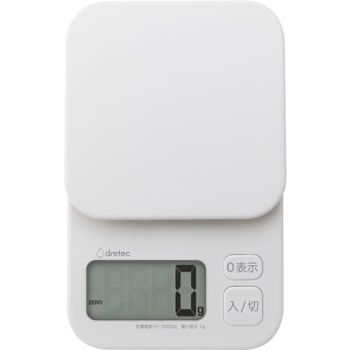 dretec デジタルスケール「トルテ」3kg ホ
