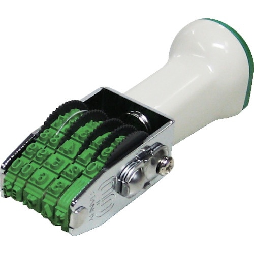 SANBY テクノタッチ回転印 欧文 5号日付 明