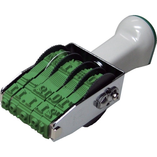 SANBY テクノタッチ回転印 欧文 2号日付 明