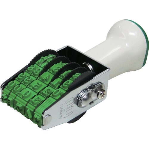 SANBY テクノタッチ回転印 欧文 4号日付 明